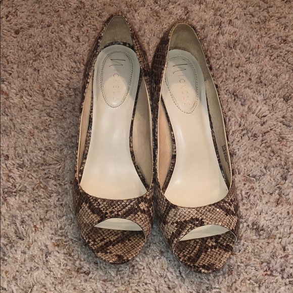 Women’s Animal Print Heels - Picture 1 of 6